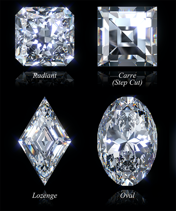 培育出各種不同的鑽石