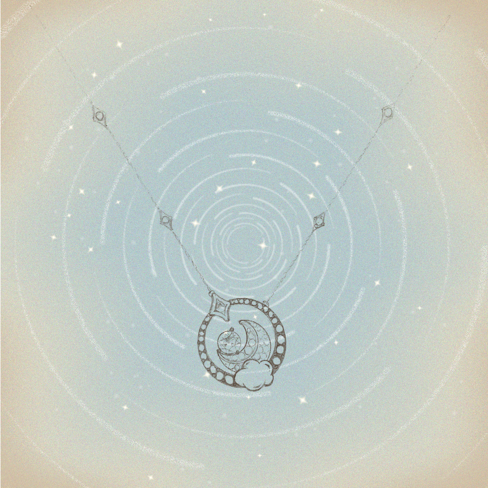 項鍊 天光【白/彩鑽】