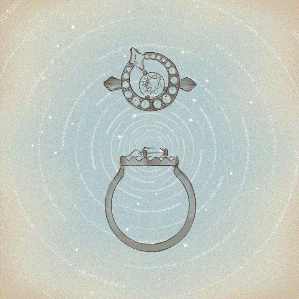 鑽戒 耀光【白/彩鑽】