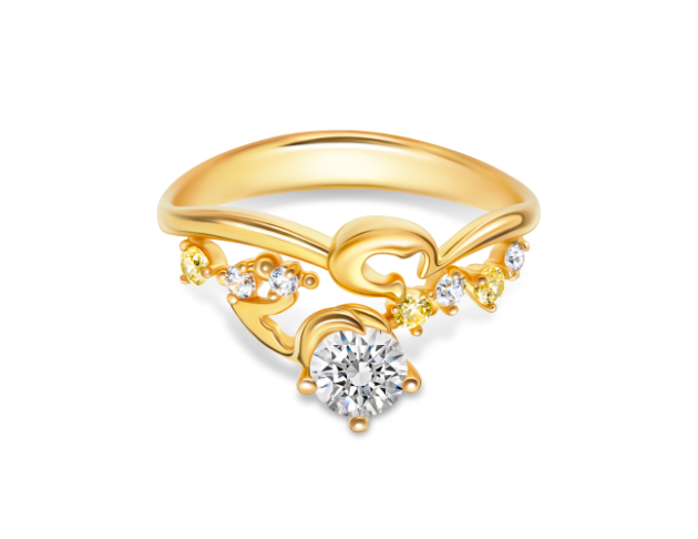 鑽戒 心語【白/彩鑽】