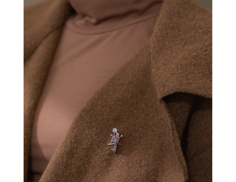 鑽石胸針 歸影【白/彩鑽】